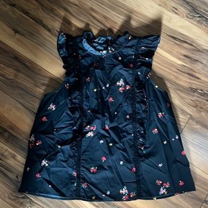 Who What Wear Ruffle Tank